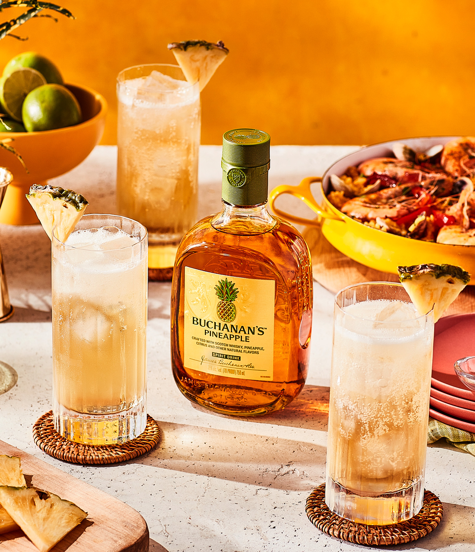 Buchanan’s Pineapple’s Piña Highball