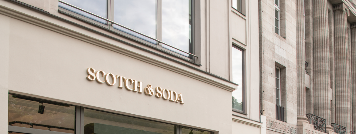 SCOTCH & SODA ERWEITERT SEIN EINZELHANDELSNETZWERK IN DEUTSCHLAND, ER&Ouml;FFNET SEINEN ERSTEN FRANCHISE STORE UND FEIERT DIE ER&Ouml;FFNUNG DES 100. SHOP-IN-SHOPS.