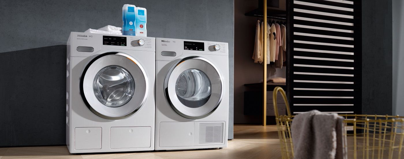 Nouvelle machine à laver Miele et sèche-linge
