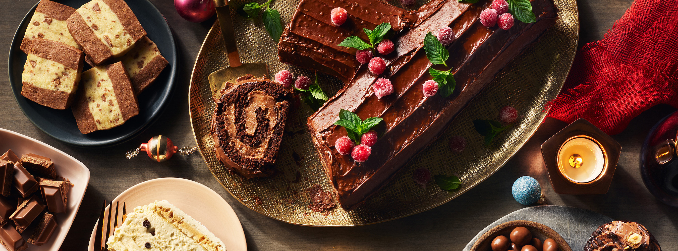 Assortment of baked goods