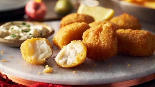 PC Cod Bites Battered Wild Cod Fillets