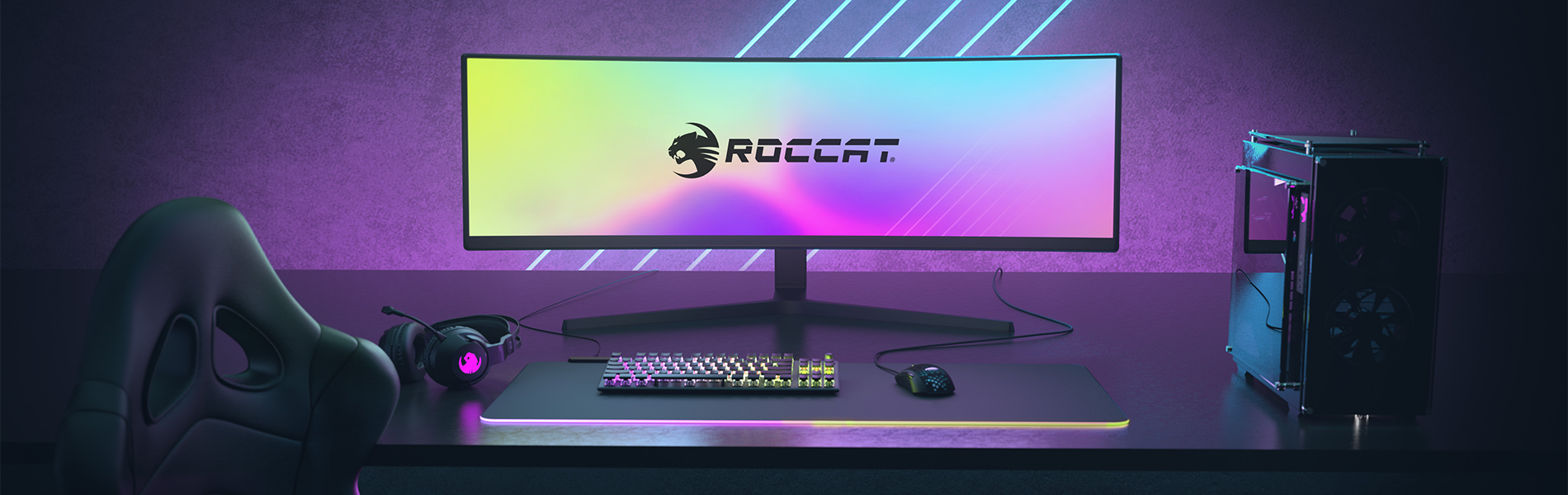 Roccat keyboard and mouse