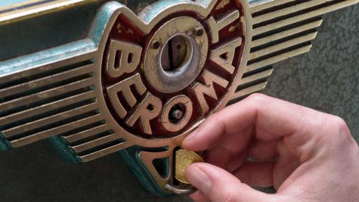 Machine Beromat &laquo; B &raquo; &ndash; pi&egrave;ce pour l&rsquo;insertion des sous &ndash; vue de c&ocirc;t&eacute;