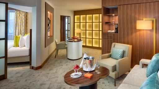 Executive Suite Living Room Kempinski Hotel Budapest 2