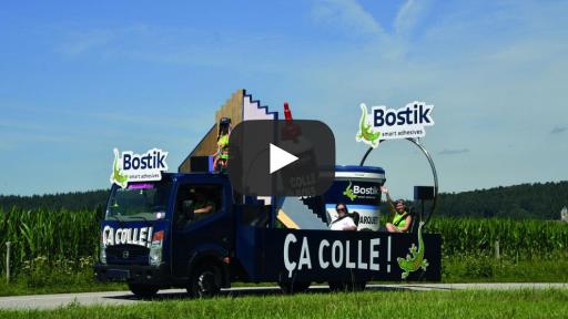 Having a good time in the Bostik Caravan