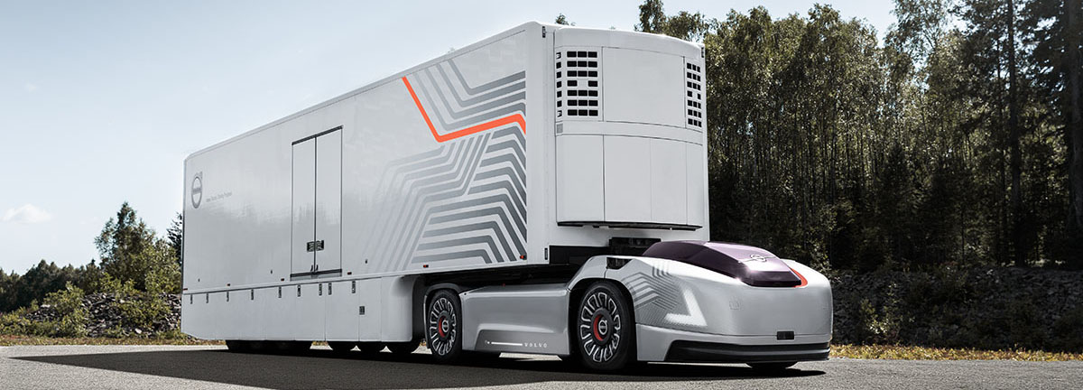 Volvo Trucks développe une solution de transport d'un nouveau genre pour les trajets répétitifs exigeant une grande précision entre diverses plateformes fixes, en complément de la solution actuelle