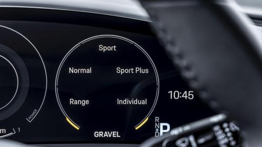 All models in the new Taycan Cross Turismo range feature the new Gravel Mode as standard which improves suitability for driving on rough roads