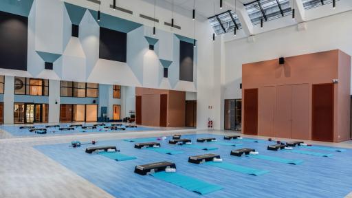 Salle cours collectifs © Alexandre Moulard