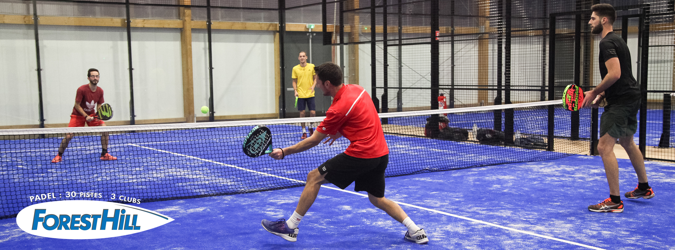 Forest Hill, N°1 du Padel à Paris et en Île-De-France