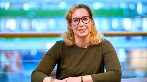 Christiane Doms, Site Manager at Sodexo: &ldquo;We have reduced cleaning rounds from 90 to 68 per day, while also increasing availability of toilet paper and paper towels to 100%.&rdquo;