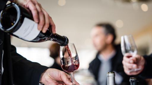 Wine tasting at Château de Pommard