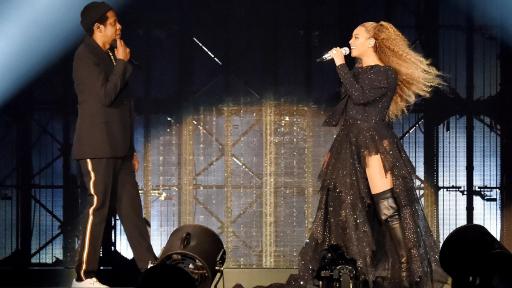 Beyonce and Jay-Z in Givenchy