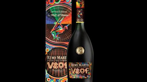 VSOP Remy Martin Limited Edition bottle and package