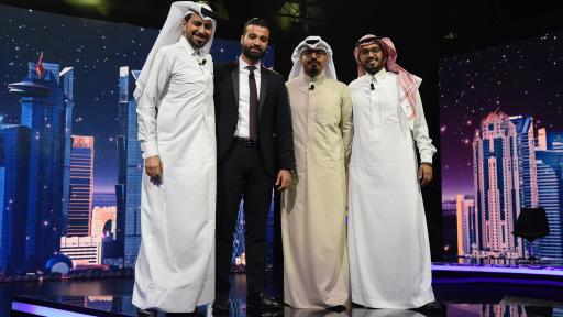 Stars of Science Season 9 finalists <br><br>
المبتكرون الأربعة الأوائل بالموسم التاسع من برنامج نجوم العلوم