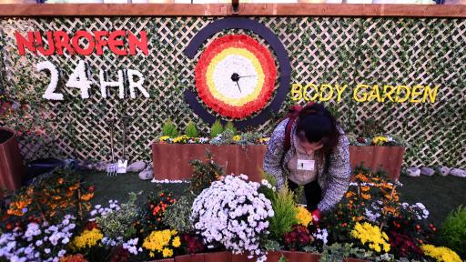 The Nurofen Body Garden showcasing what can be achieved when not held back by pain