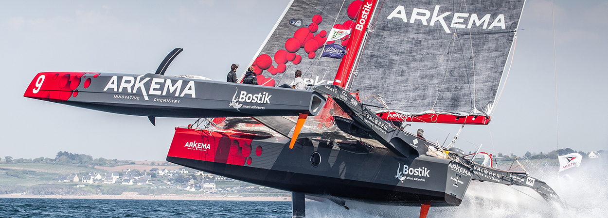 Arkema - Route du Rhum &ndash; Destination Guadeloupe 2018: Team Arkema Lalou Multi ready for the off!