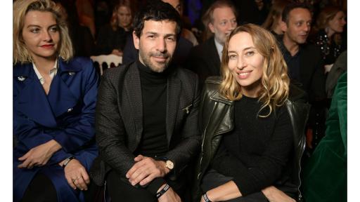 Image of Alexandra Golovanoff and Alexis Mabille.