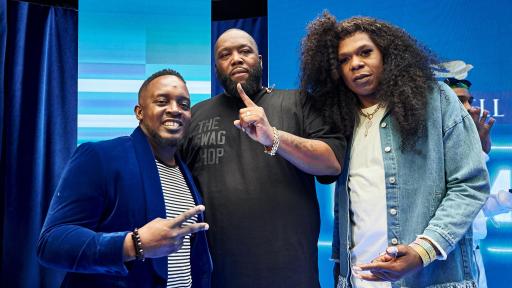 Martell Home Live- Image of Killer Mike, M.I, Big Freedia