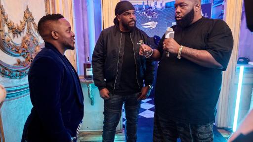 Martell Home Live-Image of Killer Mike, M.I, Hustle Simmons