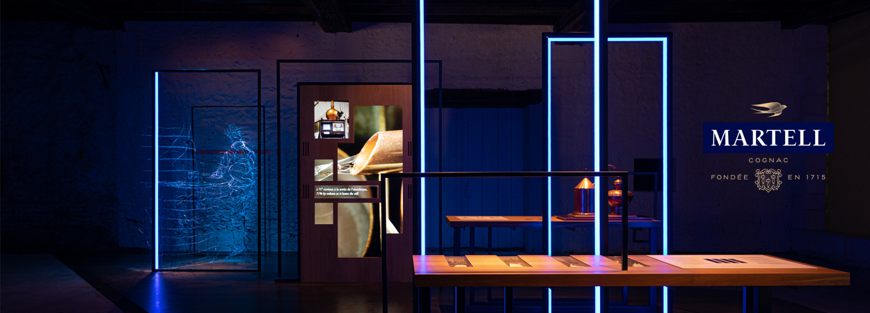 MARTELL THE JOURNEY: A NEW MULTI-SENSORY VISITOR EXPERIENCE TO DISCOVER MAISON MARTELL