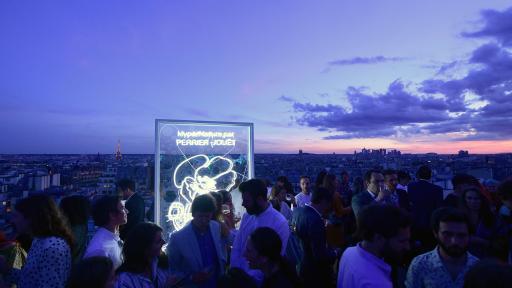 Image of HyperNature terrace by Perrier-Jouët