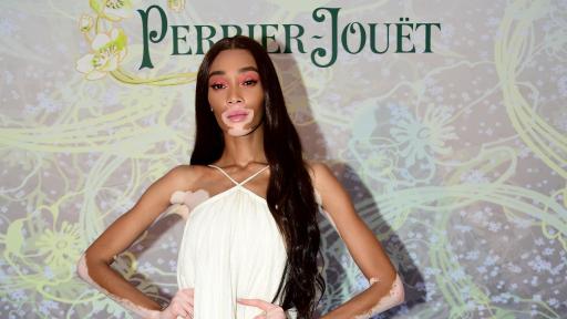 Image of Winnie Harlow at HyperNature by Perrier-Jouët