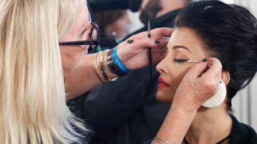 Le Défilé - L'Oreal Paris - Aishwarya Rai - Backstage - Photo Credit: Delphine Achard