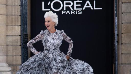 Le Défilé - L'Oreal Paris - Helen Mirren - Photo Credit: Giovanni Giannoni