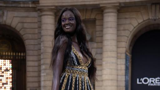 Le Défilé - L'Oreal Paris - Duckie Thot - Photo Credit: Giovanni Giannoni