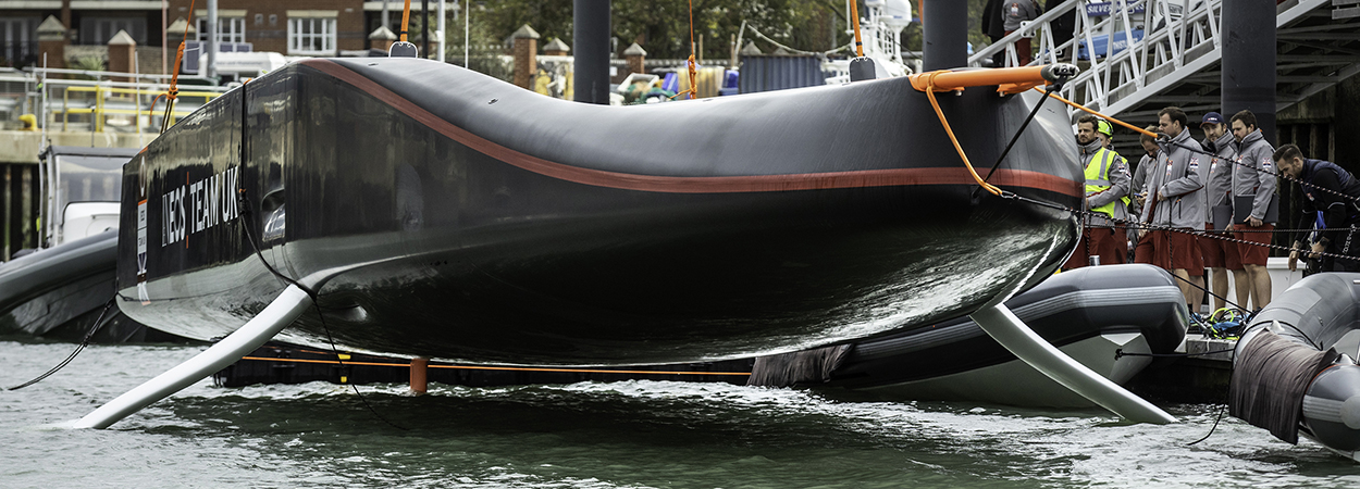 INEOS TEAM UK name their first race boat for the 36th America&rsquo;s Cup &lsquo;Britannia&rsquo;