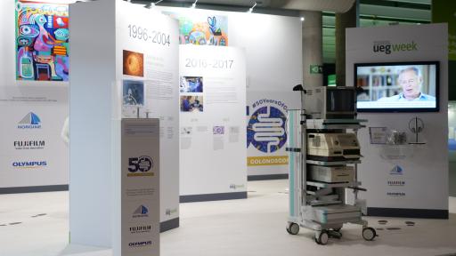50 Years of Colonoscopy Exhibition