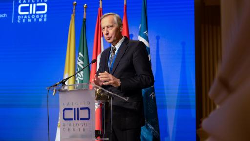 Ján Figel, Special Envoy for the promotion of freedom of religion or belief outside the European Union, spoke on the panel about policy and hate speech