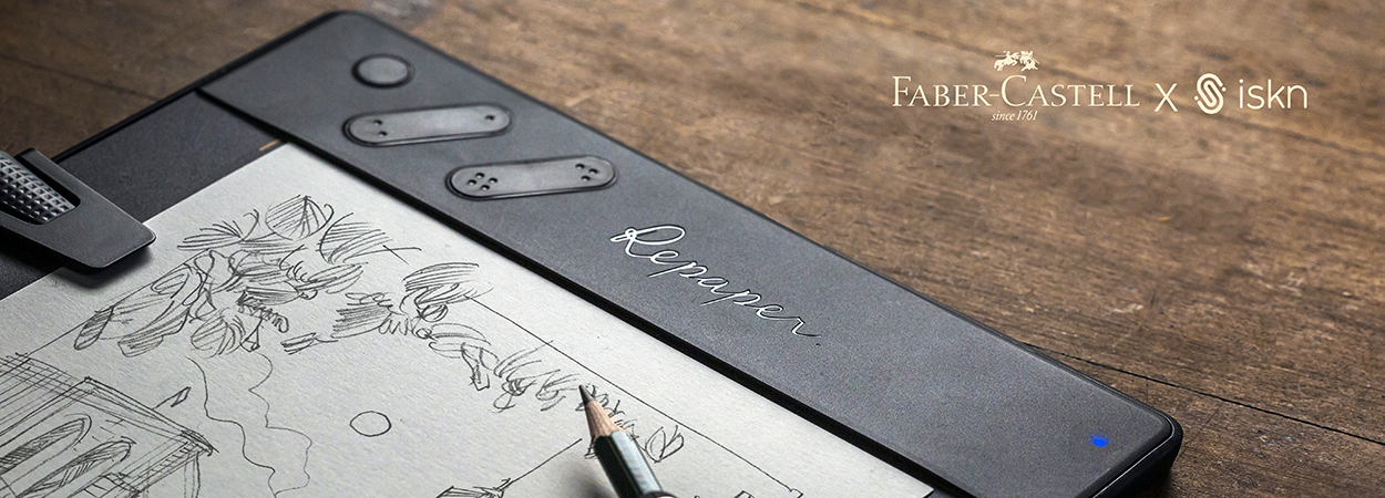 iskn launches Repaper in a Faber-Castell limited edition: a new augmented interaction experience dedicated to creative arts