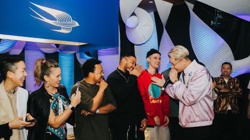 Image of May Chow (Little BAO), Claire Jedrek (first female race car driver), Malcolm Livingston & Lester Walker “Ghetto Gastro”, Arthur Bray (Yeti Out), DaBoyWay.