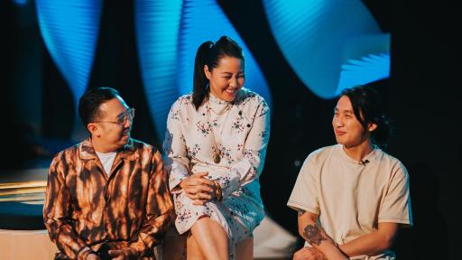 Image of Humberto Leon & Carol Lim (Opening Ceremony) and Esu Lee (Chef at C.A.M., Paris)