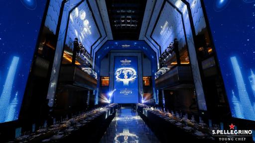 Image of The dinner hall of the Regional Final in Shanghai