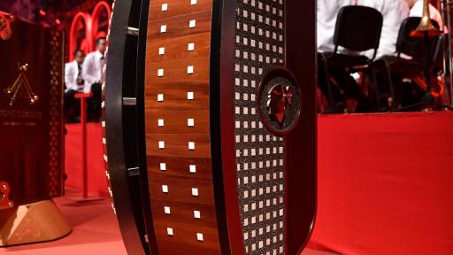 Humidor from the Cohiba Brand that has raised the historic amount in the tradicional Humidors Auction