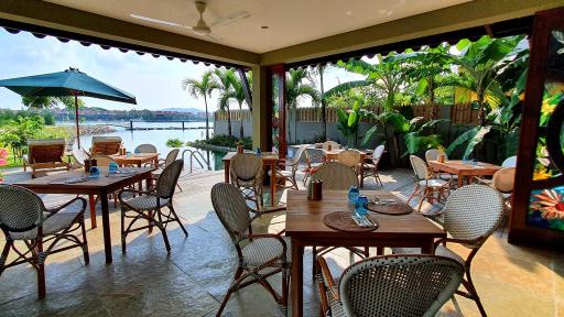 Image of Starboard Bistro with panoramic sea views