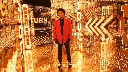 The Weeknd in Givenchy