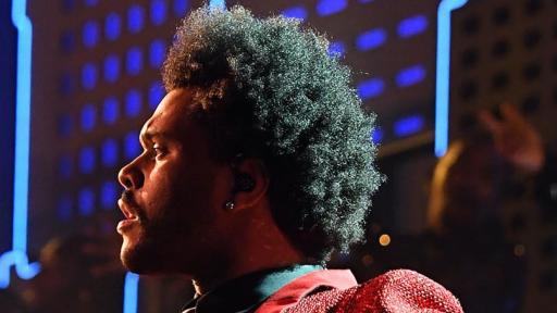 The Weeknd in Givenchy