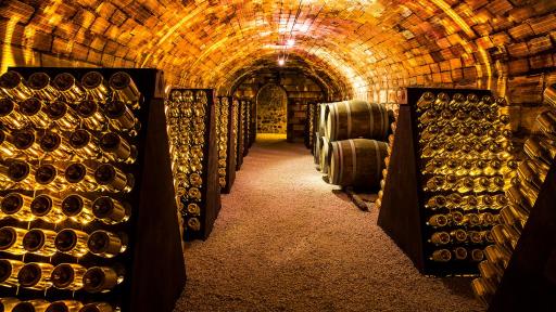 Image of Armand de Brignac Gold Cellar, Rilly-la-Montagne, France, Image By Cyrille Jerusalmi