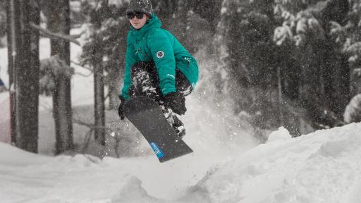 Image of person at Nozawa Onsen Ski Resort in Japan