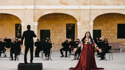 Image of Destiny's Malta Eurovision Song Contest St Elmo Orchestra