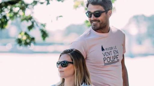 Image of Man and Women modelling sunglasses from the new range from Amorlux made from recycled fishing nets.