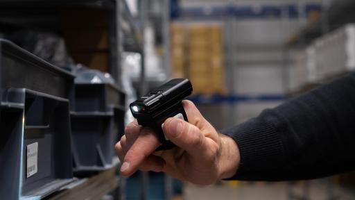 Image of The wearable RS60 Ring Scanner