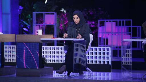 Image of Dr. Buthaina Al Ansari on the jury panel on season 13 of Stars of Science