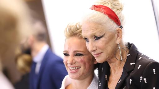 Image of Bebe Vio & Helen Mirren, Photo by Vittorio Zunino