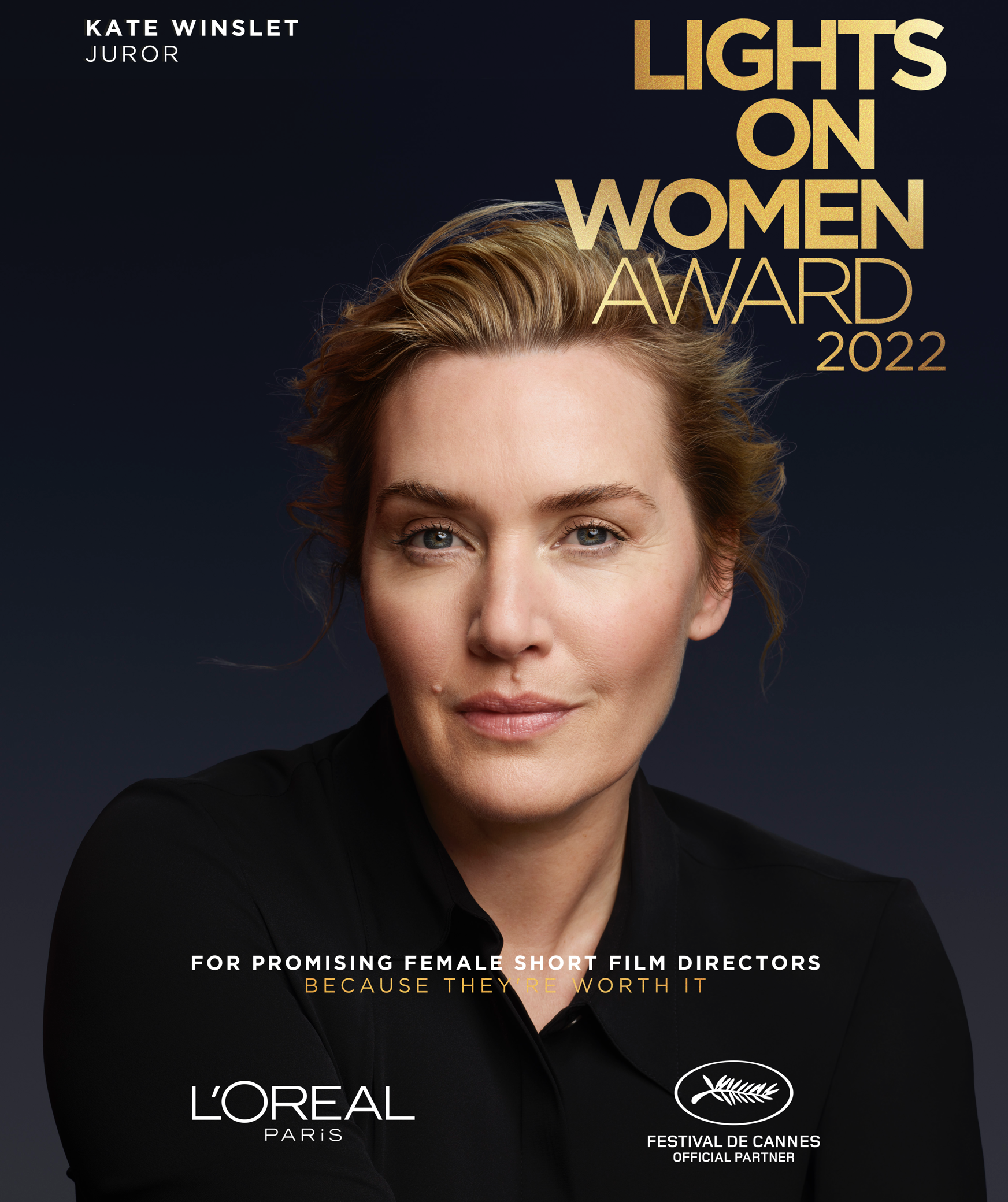 L’Oréal Paris, Lights on Women Award, Kate Winslet, 2022 Juror