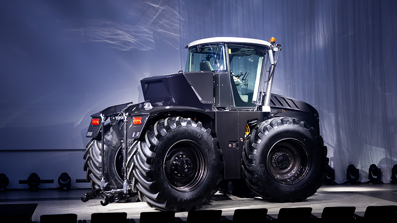 AUGA M1 hybrid tractor from the first batch