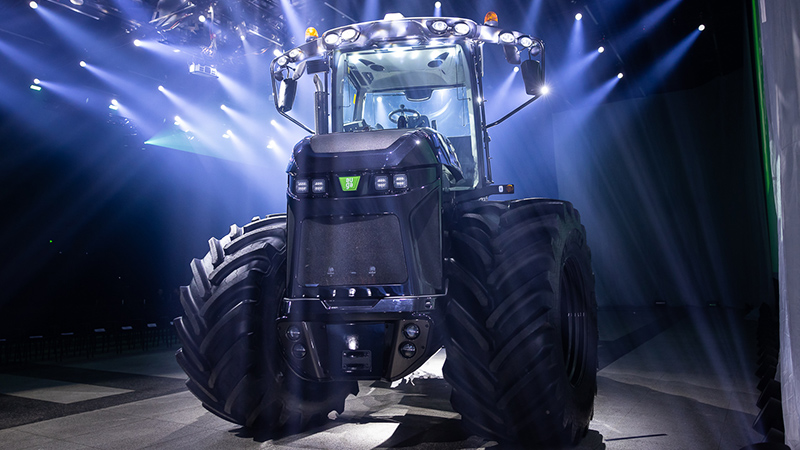 AUGA M1 hybrid tractor from the first batch